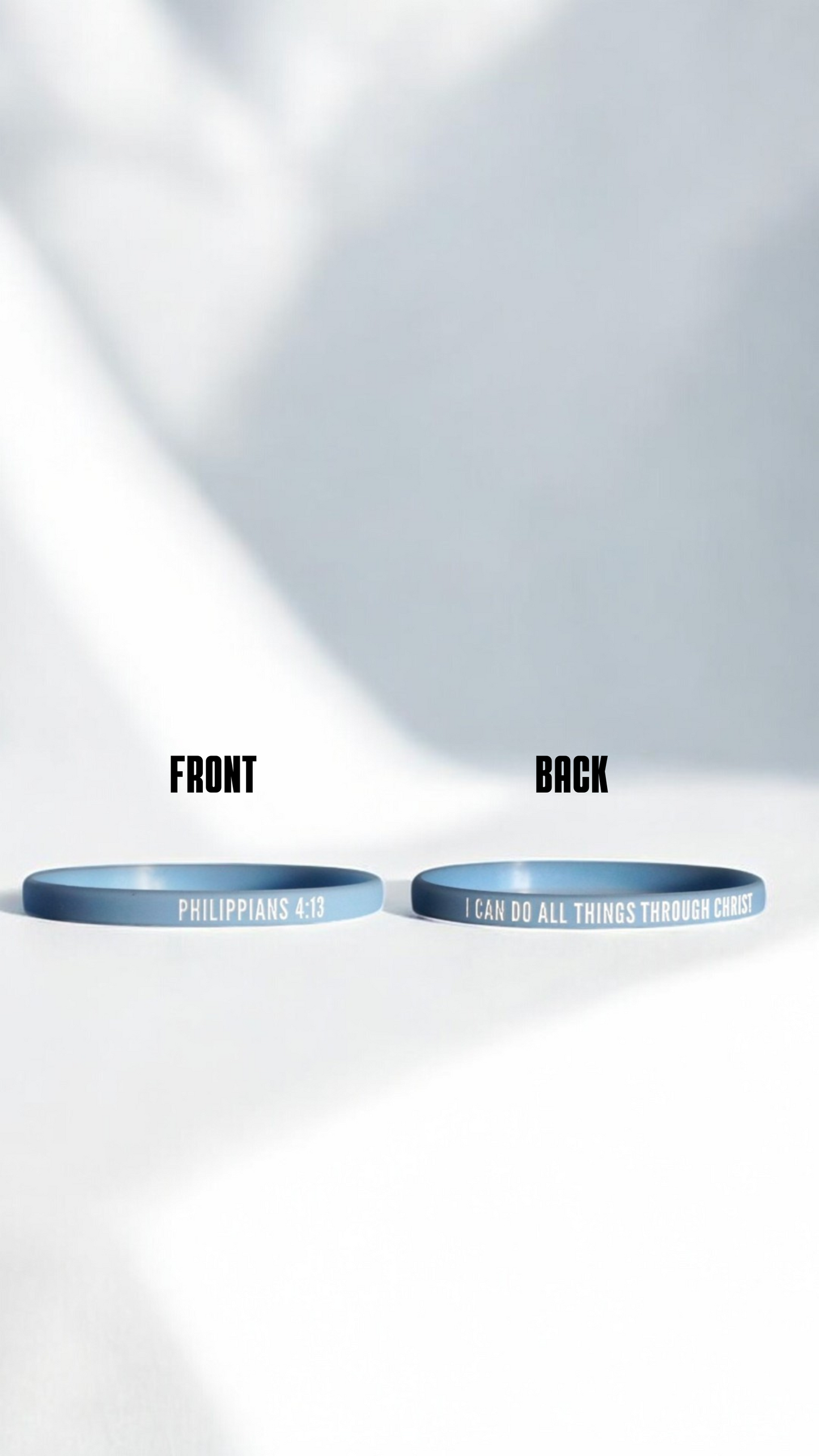 5 Pack- Bible Verse Bracelets Set (Thin)