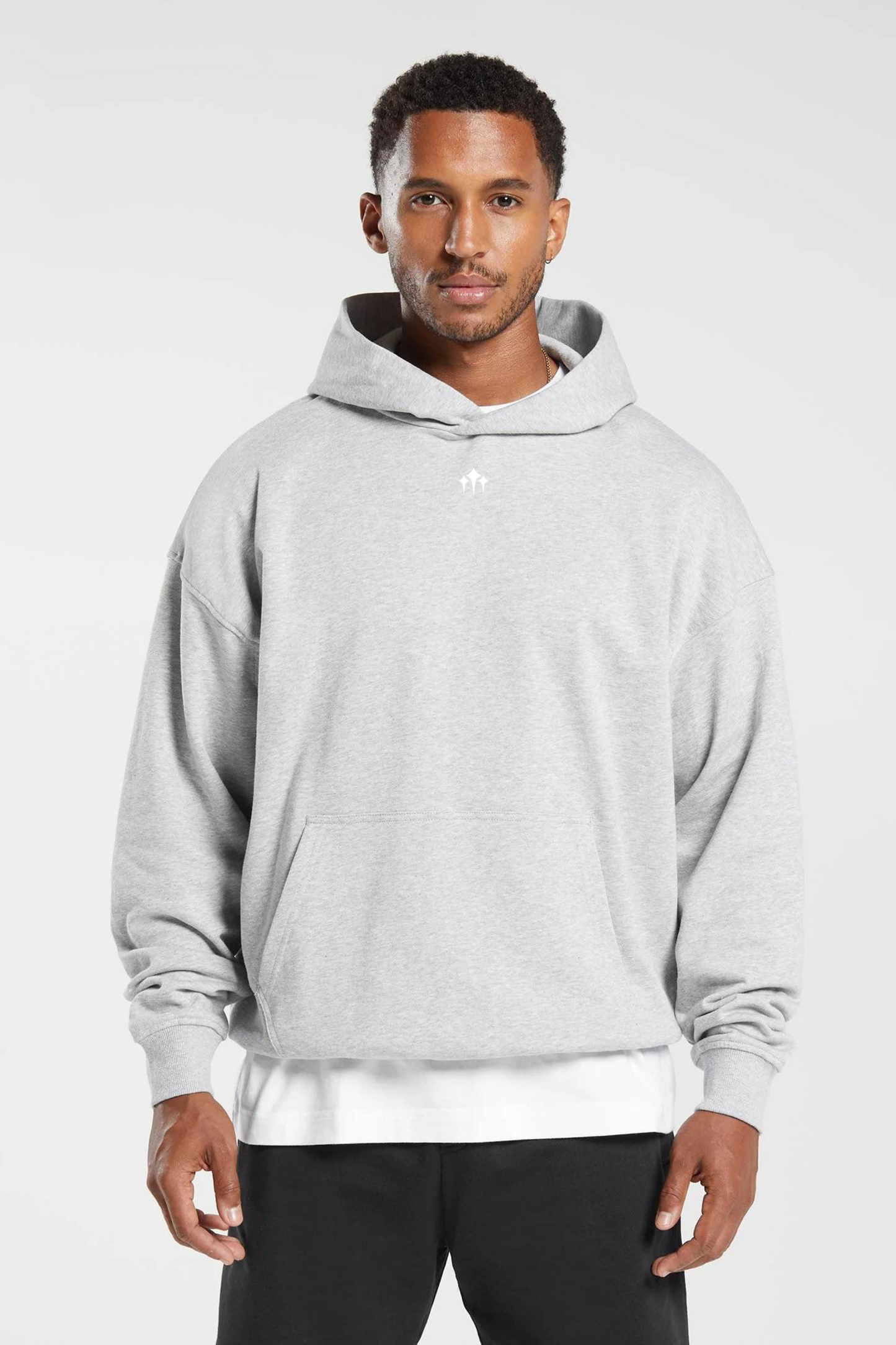 Allpraise- Grey Oversize Hoodie