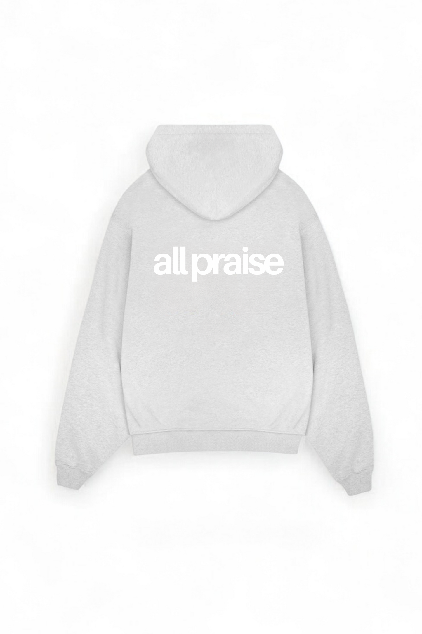 Allpraise- Grey Oversize Hoodie