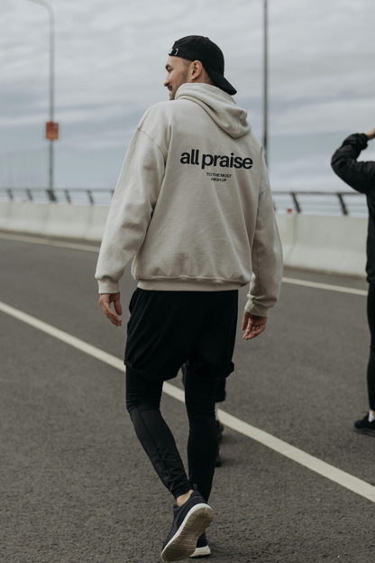 Allpraise- Light Birch Oversize Hoodie