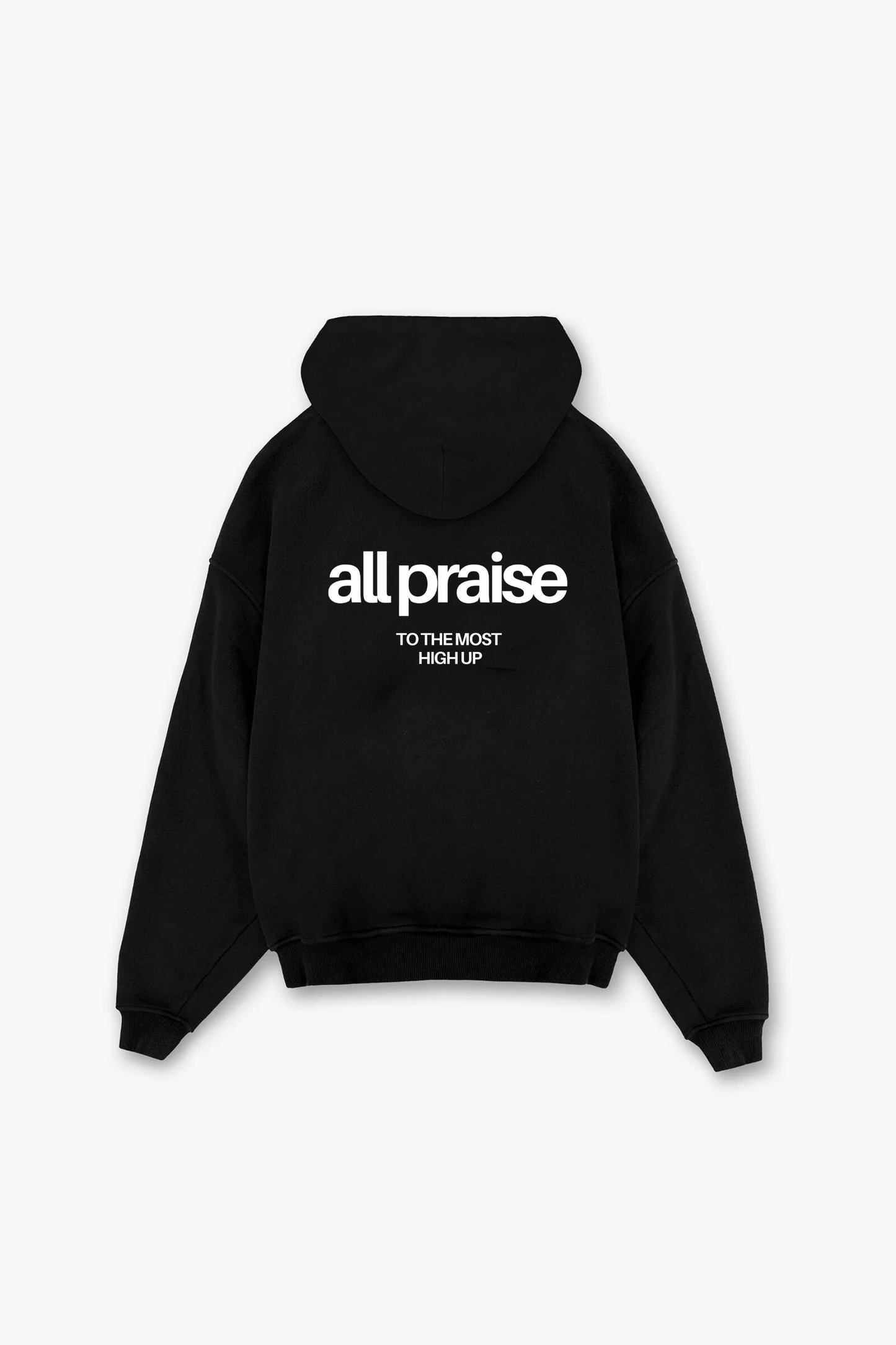 Allpraise- Black Oversize Hoodie