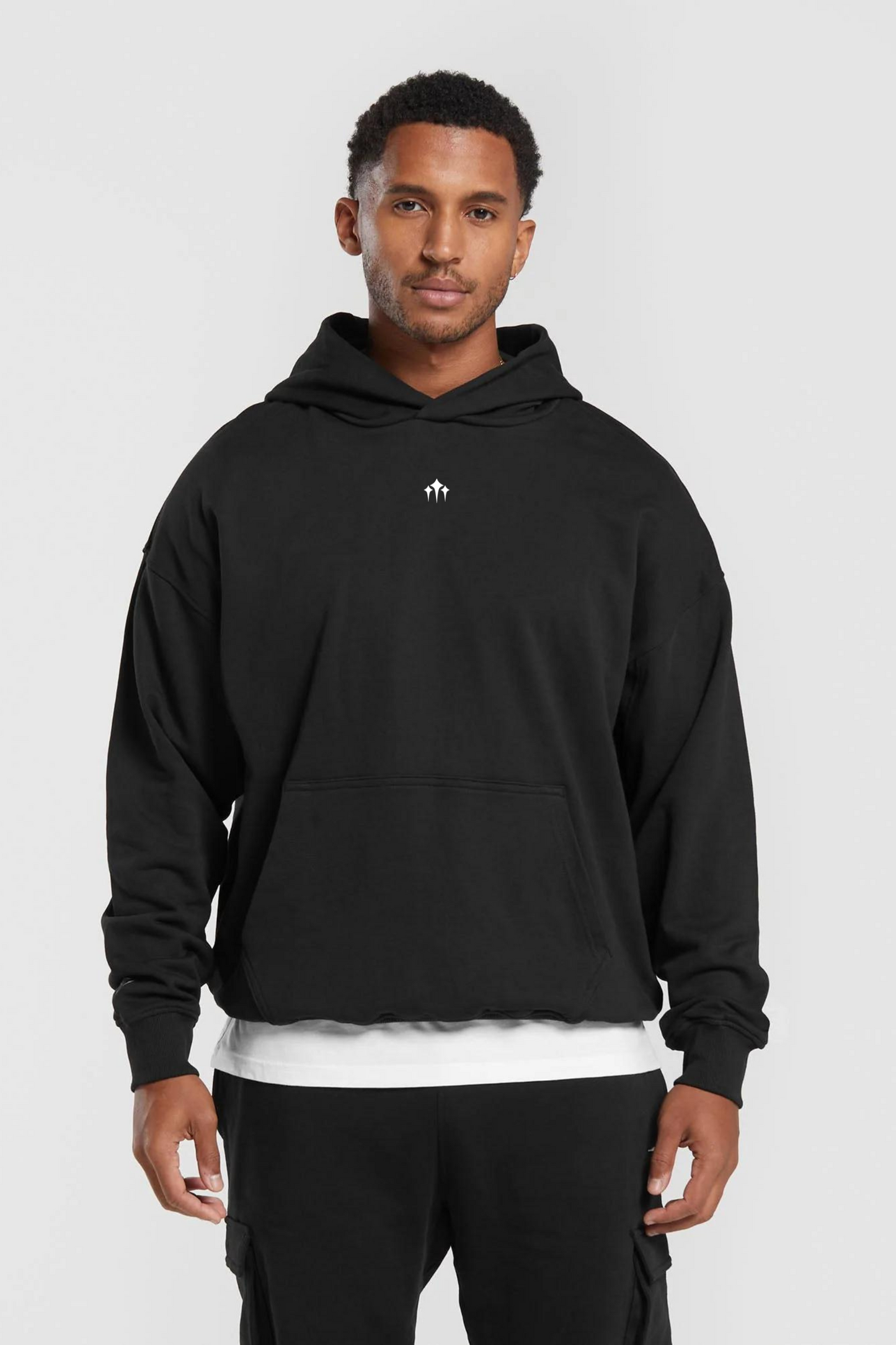 Allpraise- Black Oversize Hoodie