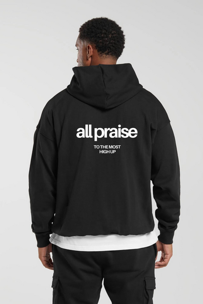 Allpraise- Black Oversize Hoodie