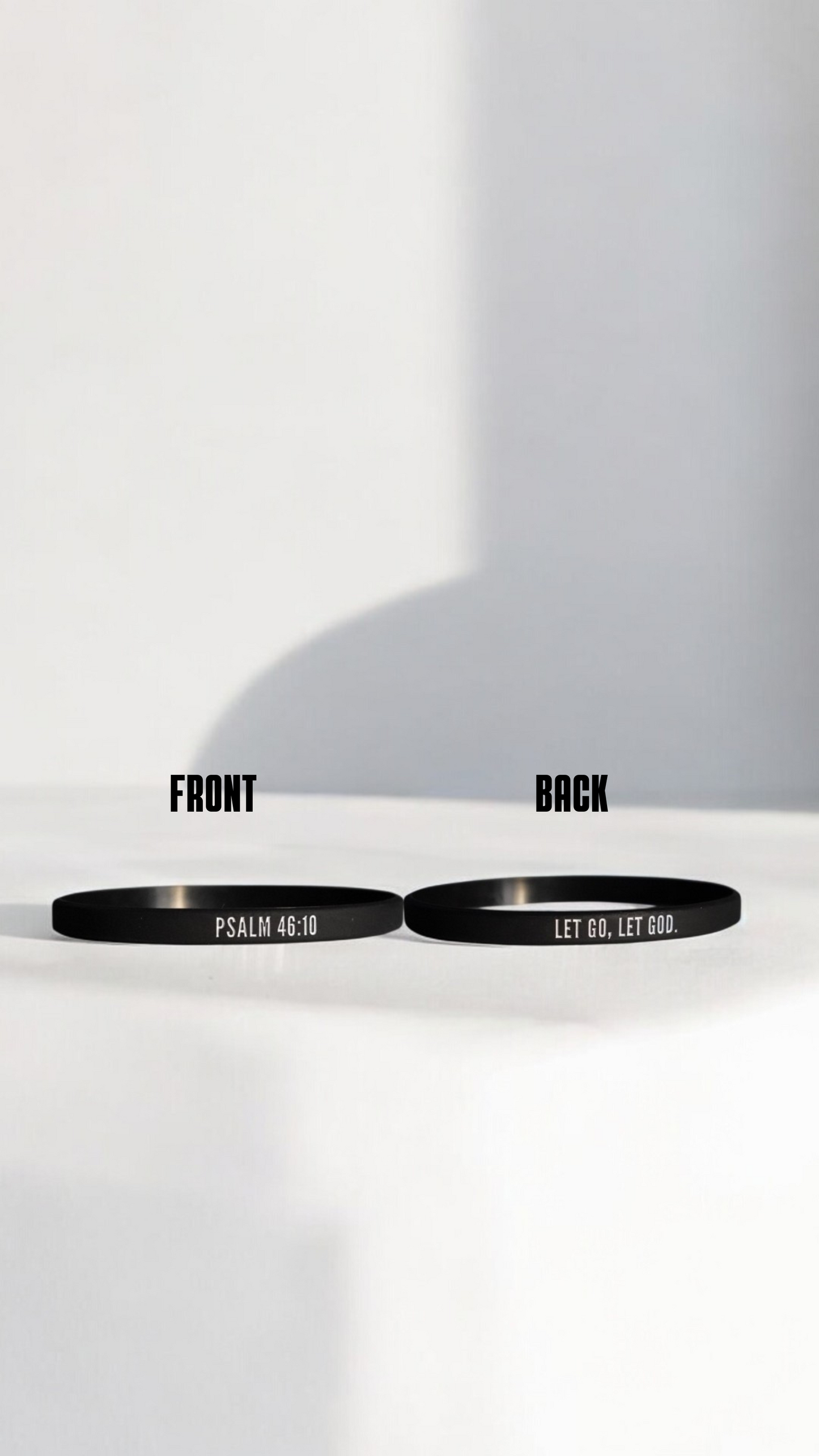 5 Pack- Bible Verse Bracelets Set (Thin)