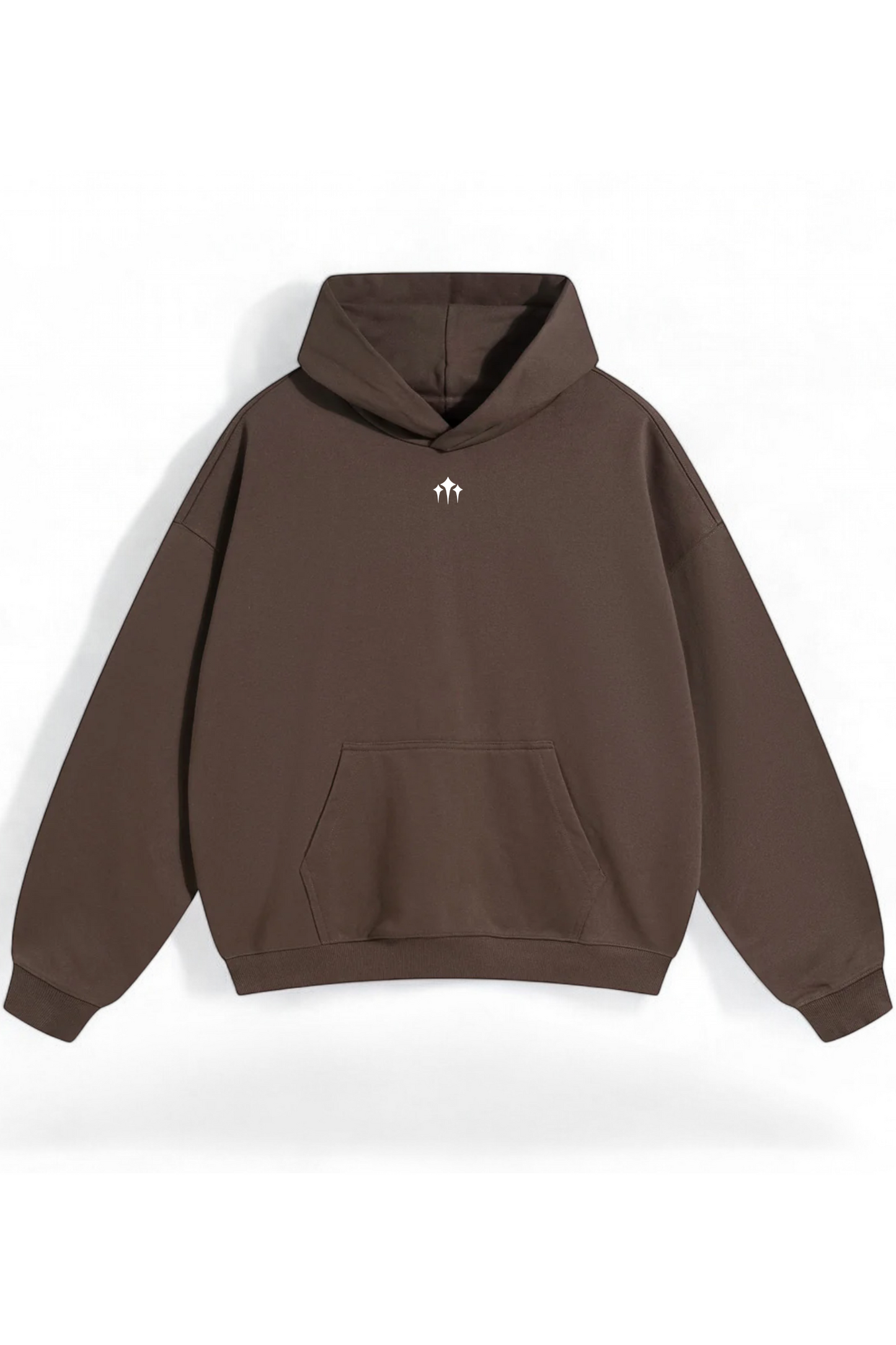 Oversized All Praise Hoodie- Chocolate